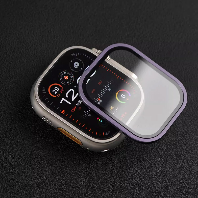 Apple Smartwatch Accessories - Tempered Glass for Apple Watch Ultra