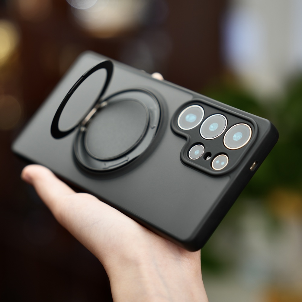 Magnetic Charging Stand - Luxury Matte Ring Magnetic Stand Holder