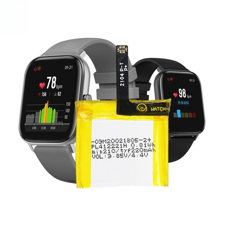 PL412221H Battery For Huami Am - đánh giá và giá Smartwatch A1914