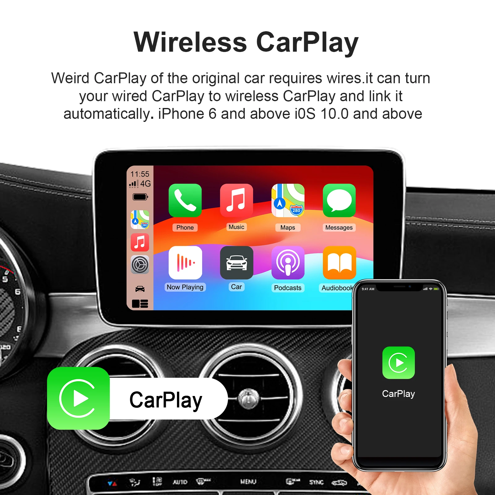 Hot Android 11 CarPlay AI Box  - đánh giá và giá Smartwatch Universal