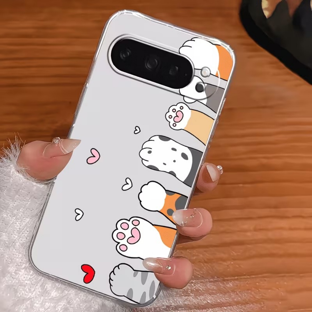 Cartoon Cat Paw Print Crystal  - đánh giá và giá Google Pixel 8A