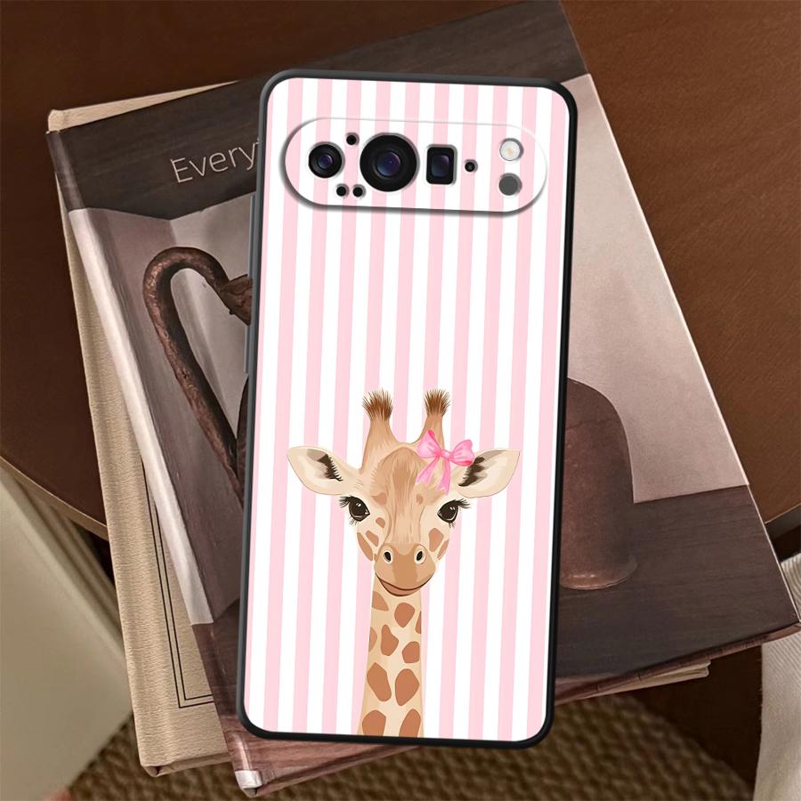 Cartoon Giraffe Funda Phone Co - đánh giá và giá Google Pixel 8A