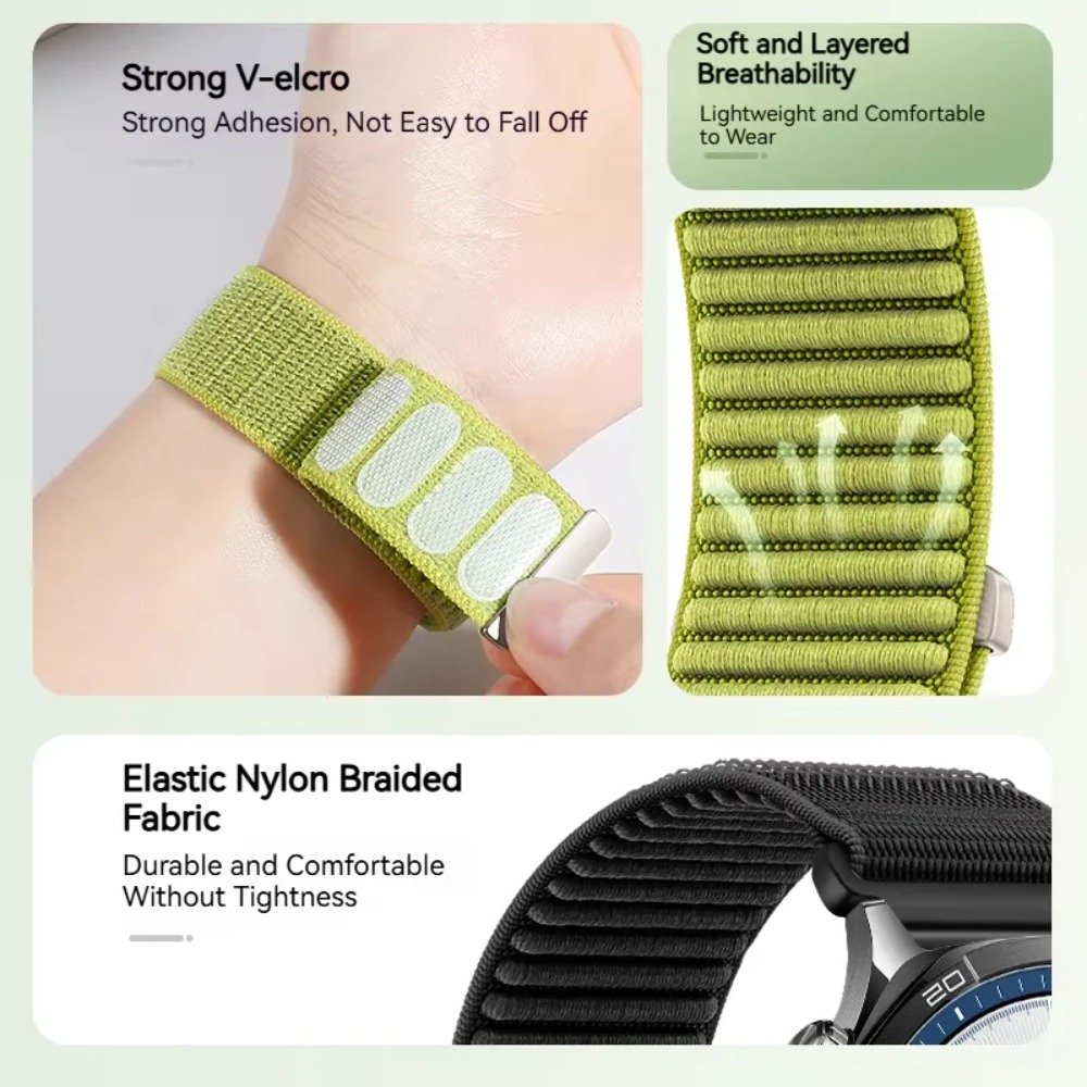 18/20/22mm Nylon Strap for OPP - đánh giá và giá Smartwatch X2