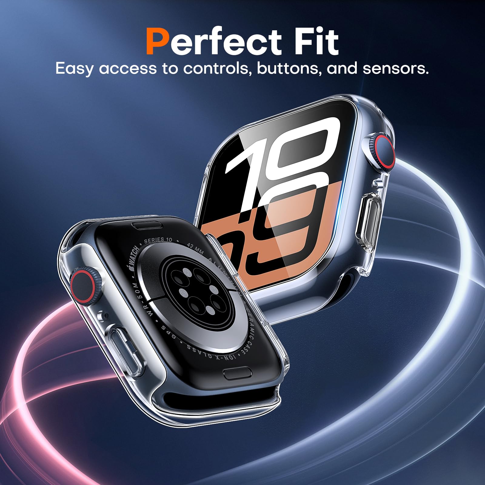 2pcs Tempered Glass Case For A - đánh giá và giá Apple Smartwatch Accessories