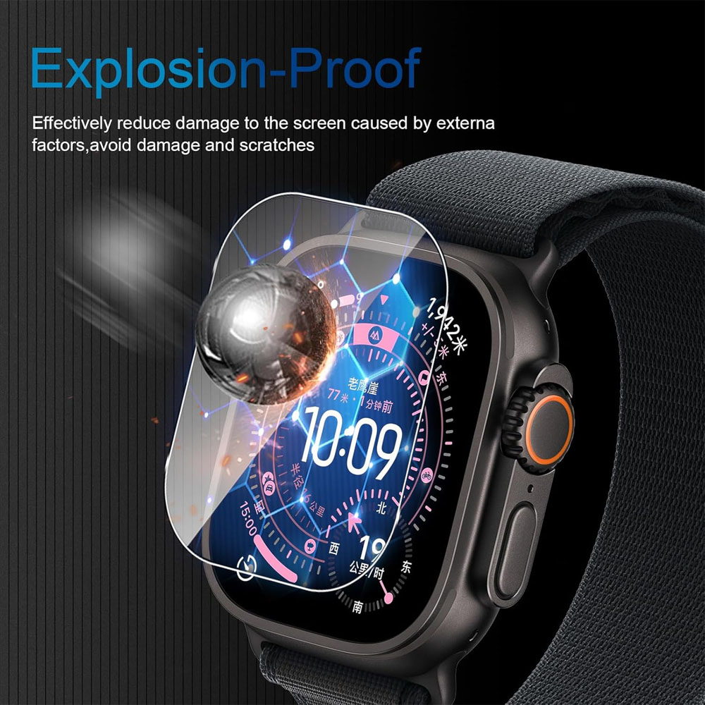Tempered Glass For Apple Watch - đánh giá và giá Apple Smartwatch Accessories