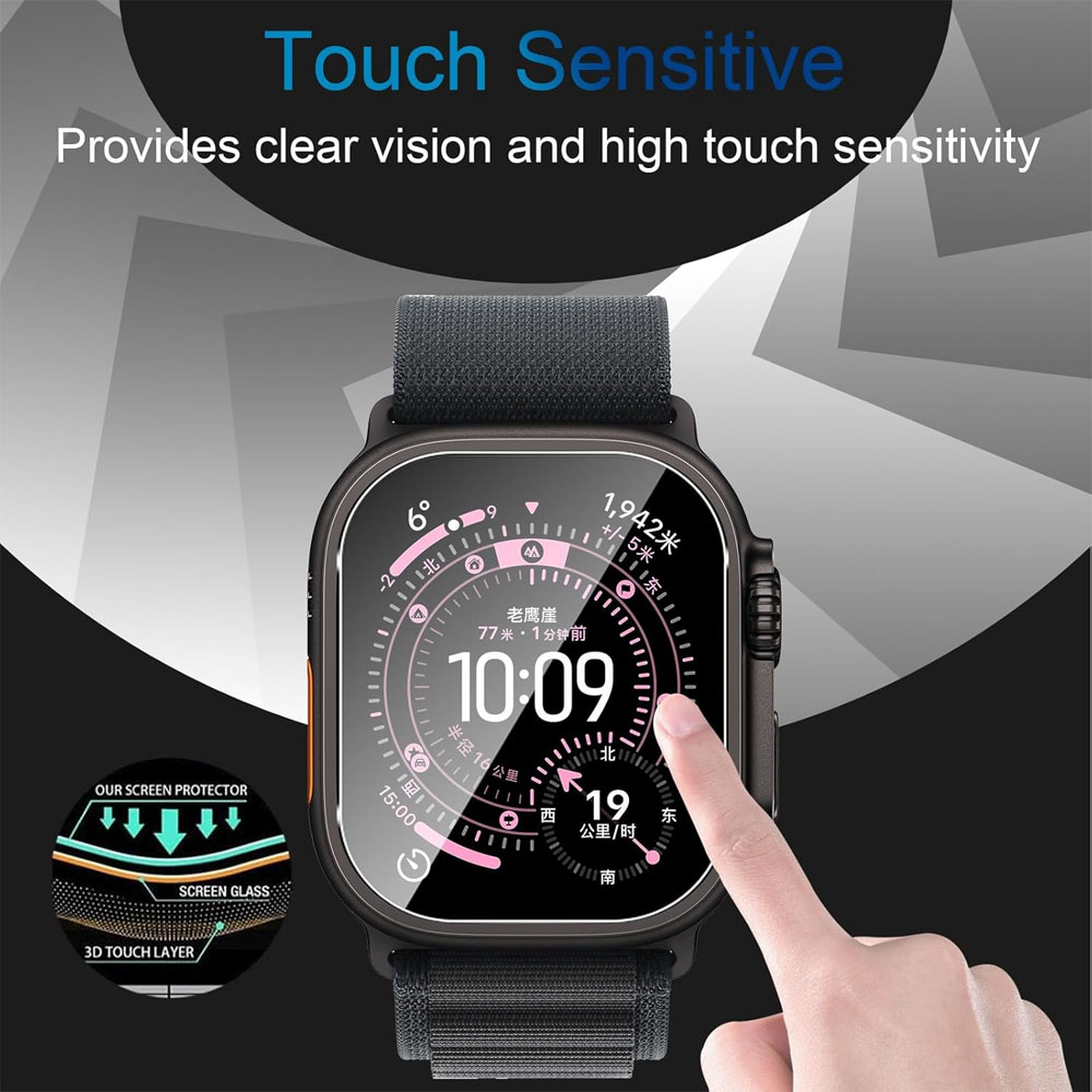Tempered Glass For Apple Watch - đánh giá và giá Apple Smartwatch Accessories