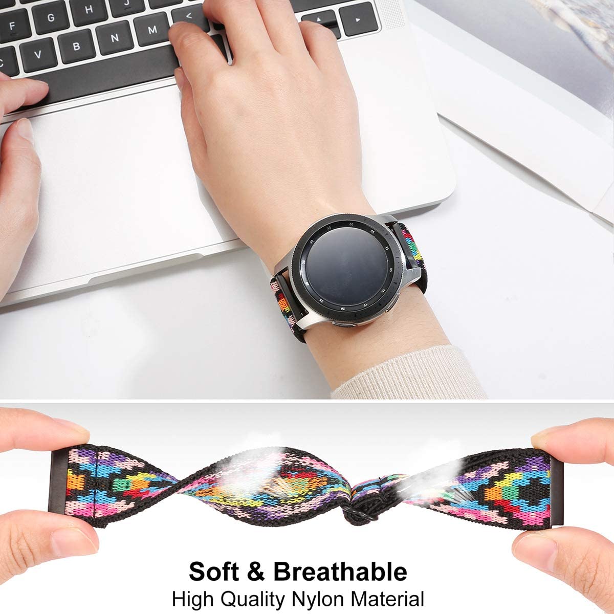 22mm Adjustable Strap For OneP - đánh giá và giá Smartwatch X2