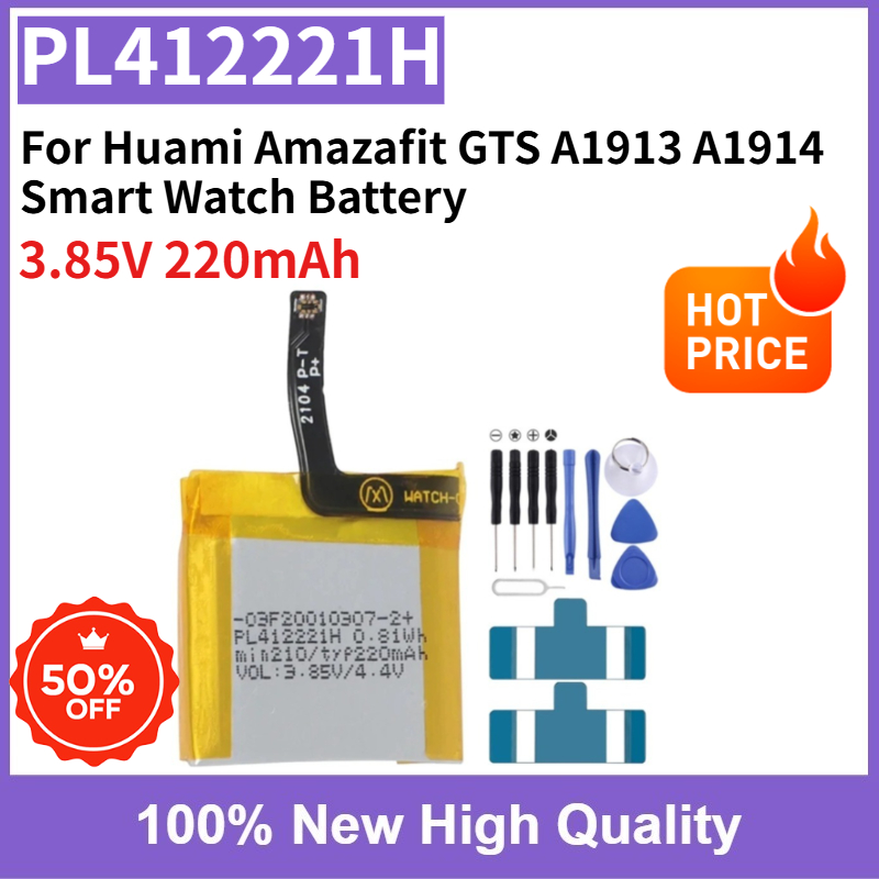 PL412221H 3.85V 220mAh Replace - đánh giá và giá Smartwatch A1914