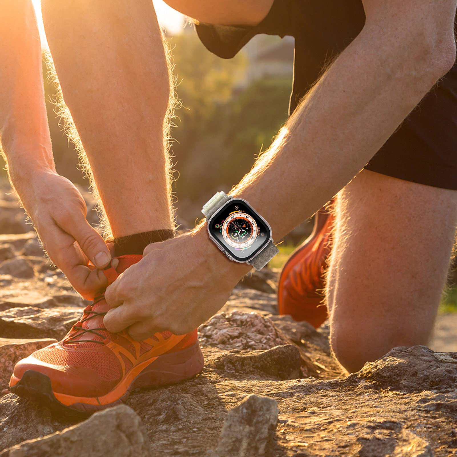 Glass+case For Apple Watch Ult - đánh giá và giá Apple Smartwatch Accessories