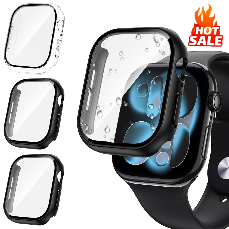 3pcs Glass+Cover For Apple Wat - đánh giá và giá Apple Smartwatch Accessories