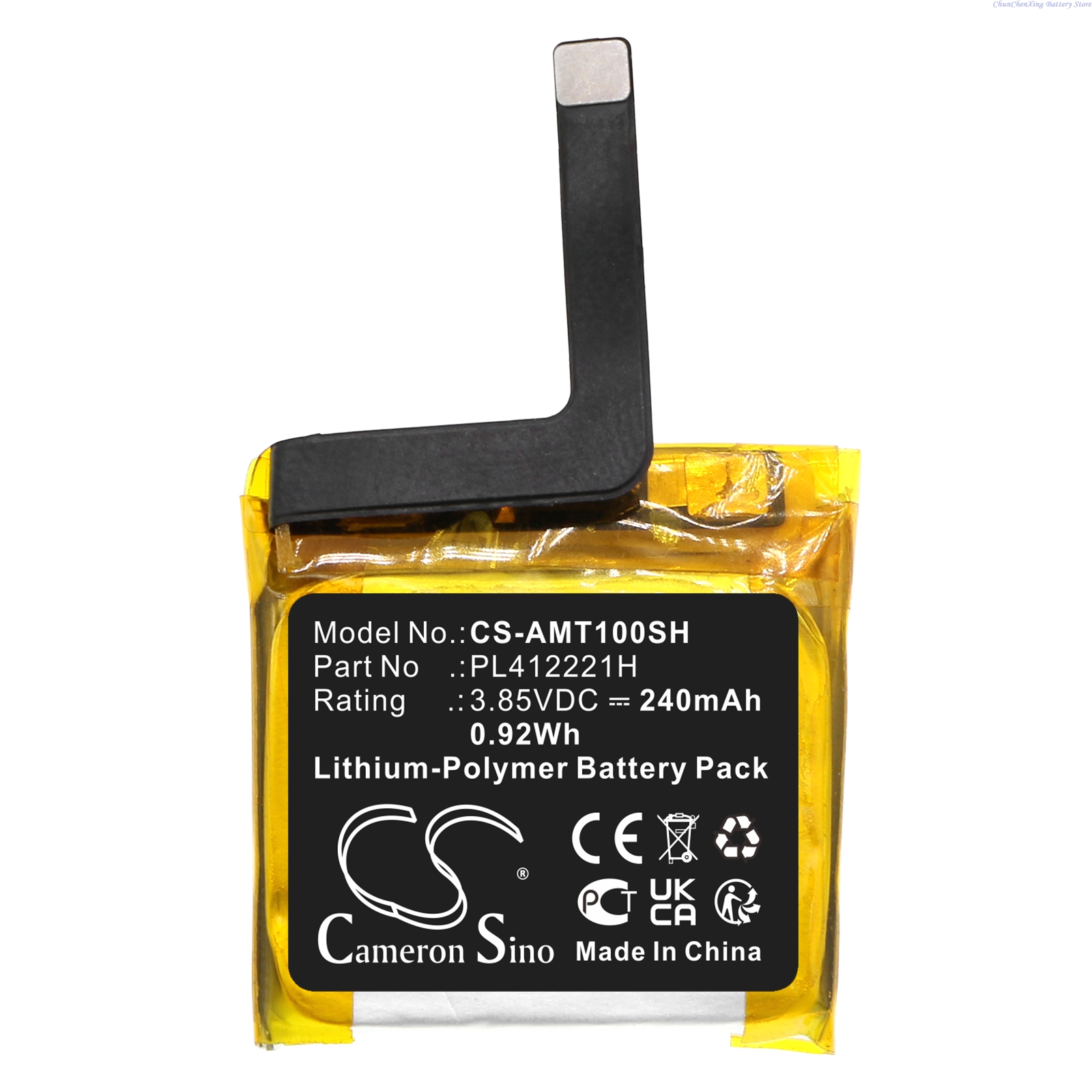 Cameron Sino 3.85V 240mAh Repl - đánh giá và giá Smartwatch A1914