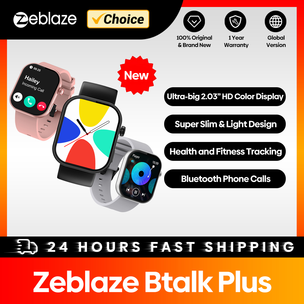 New Zeblaze Btalk Plus Voice C - đánh giá và giá Smartwatch X12