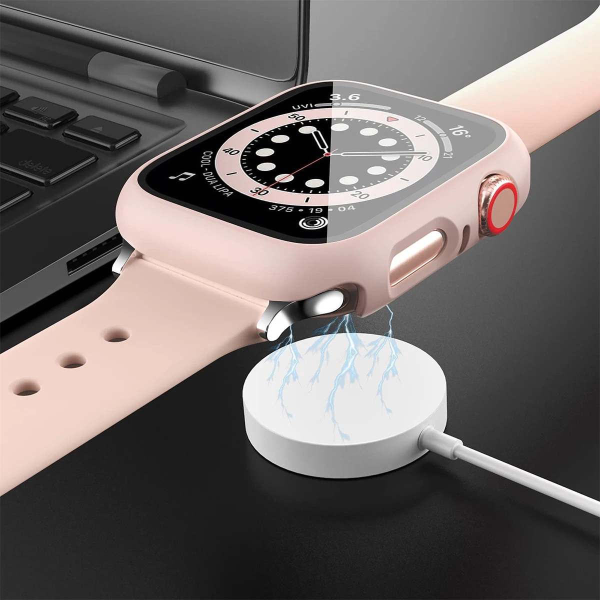 Tempered Glass+Cover For Apple - đánh giá và giá Apple Smartwatch Accessories