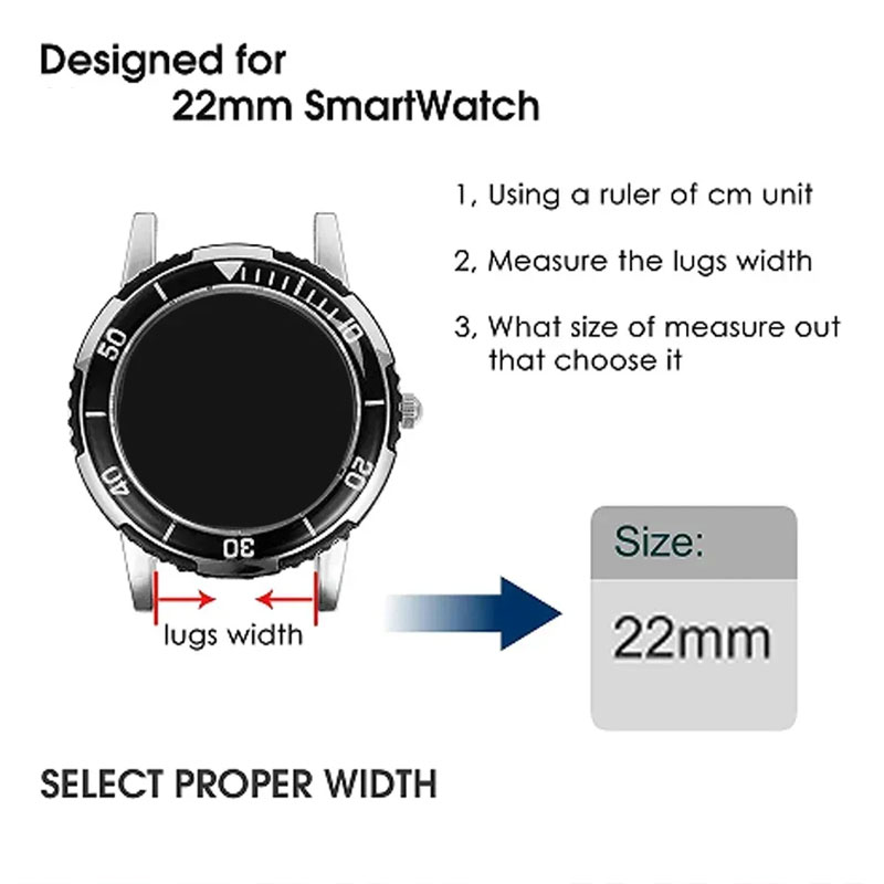 22mm Ocean Strap For OnePlus W - đánh giá và giá Smartwatch X2
