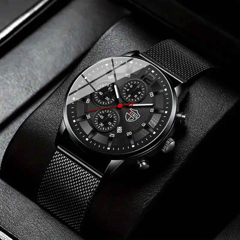 DEYROS Mens Fashion Minimalist - đánh giá và giá Stainless Mesh Band