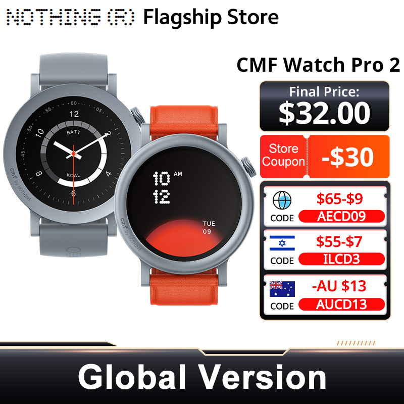 CMF by Nothing Global Version  - đánh giá và giá Smartwatch X