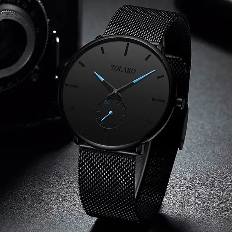 YOLAKO Mens Fashion Minimalist - đánh giá và giá Stainless Mesh Band