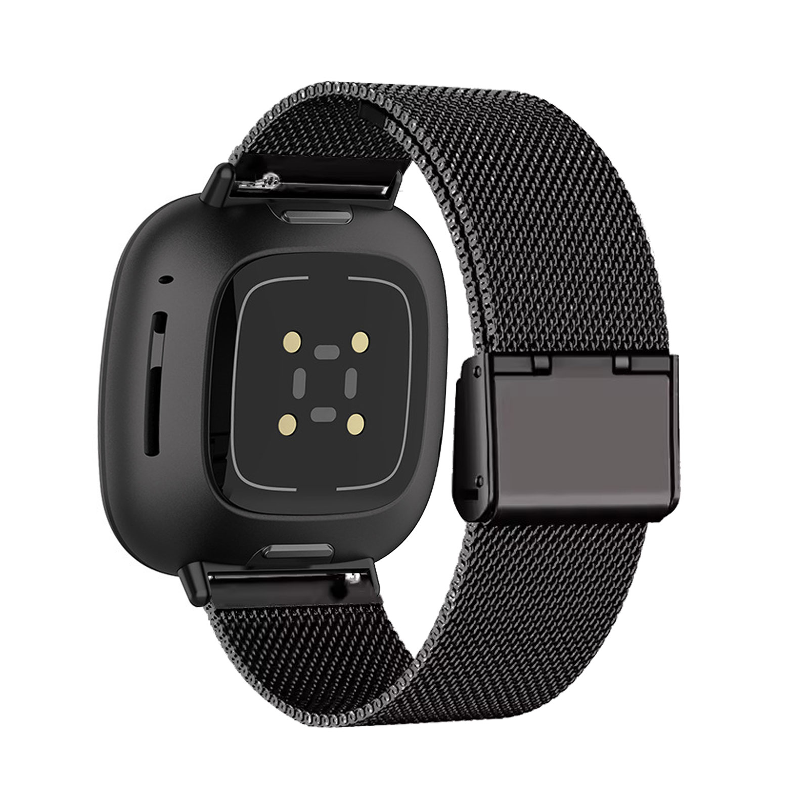 Metal Bands for Fitbit Versa 4 - đánh giá và giá Stainless Mesh Band