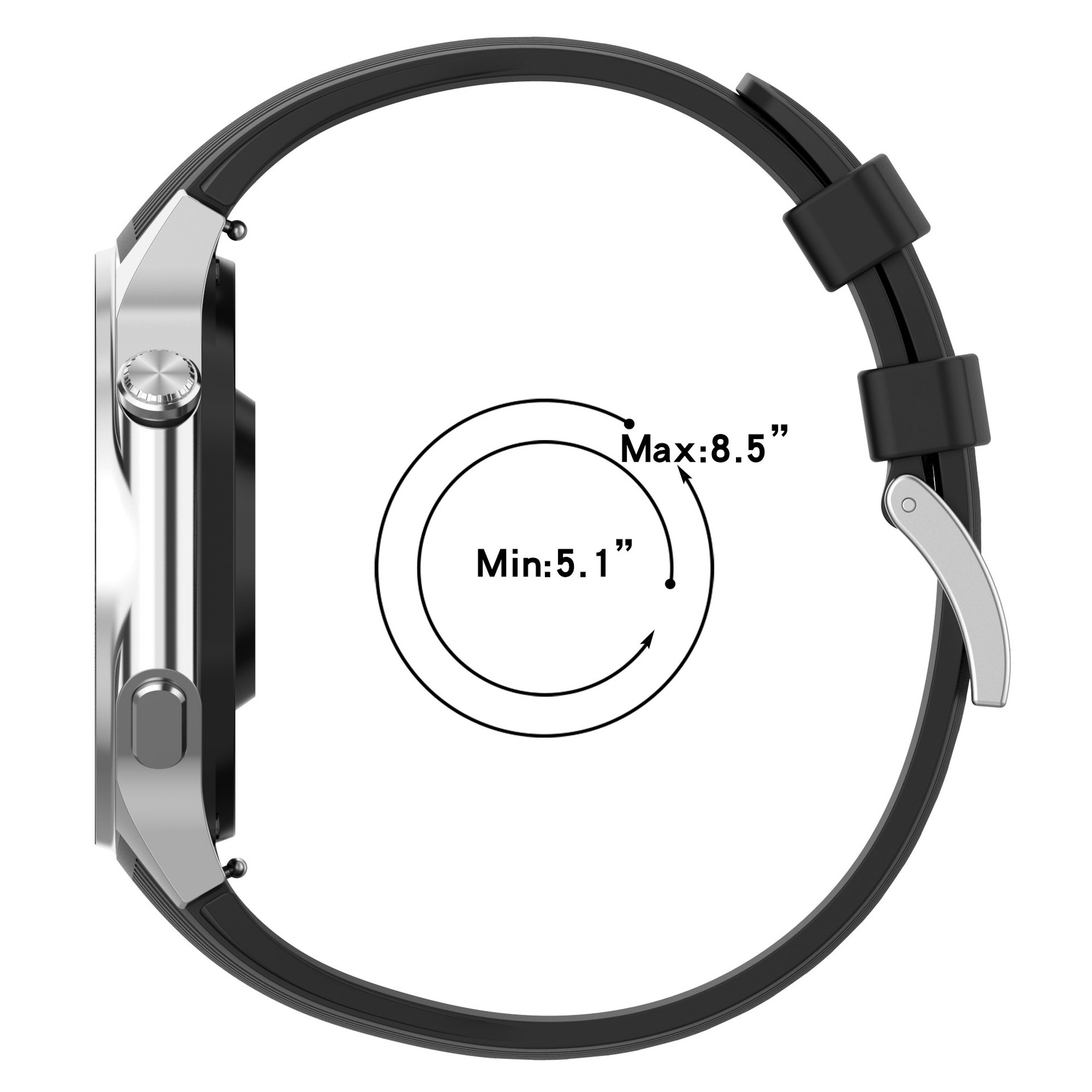 No Gap Silicone Watchband For  - đánh giá và giá Smartwatch X2