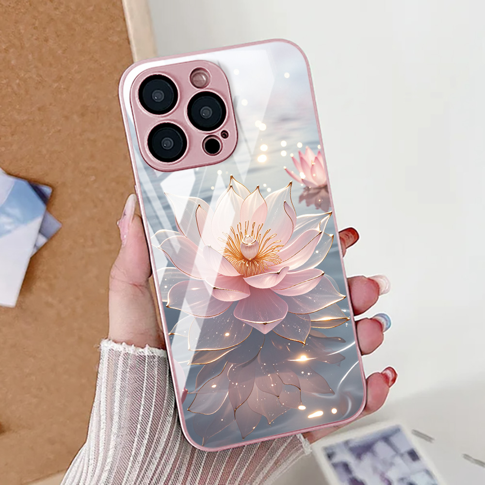 Lotus Flower Phone Case For iP - đánh giá và giá Screen Protector Film