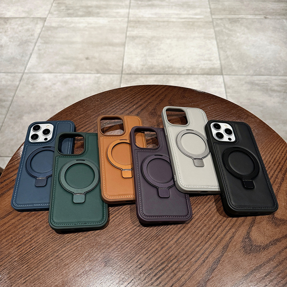 PU Leather Magnetic Case for A - đánh giá và giá Magnetic Charging Stand
