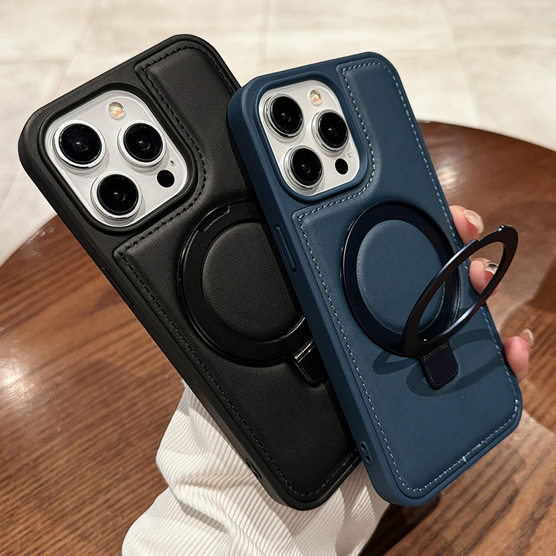 PU Leather Magnetic Case for A - đánh giá và giá Magnetic Charging Stand