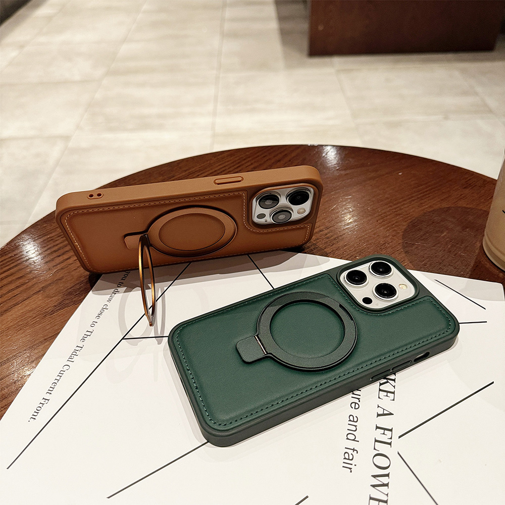 PU Leather Magnetic Case for A - đánh giá và giá Magnetic Charging Stand
