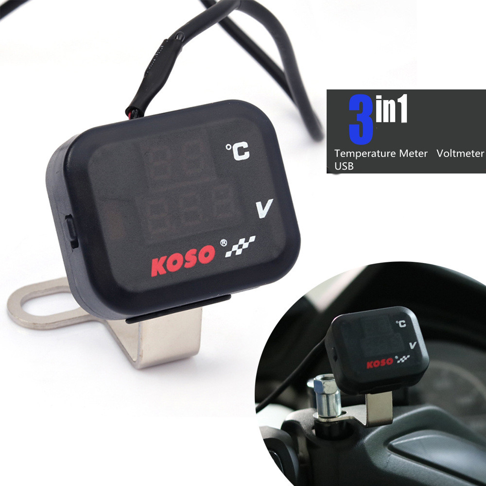 3 in 1 Universal KOSO Motorcyc - đánh giá và giá Smartwatch Universal