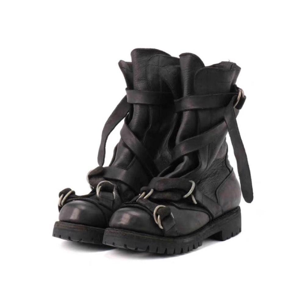 Men's Leather Motorcycle Boots - đánh giá và giá Leather Classic Strap
