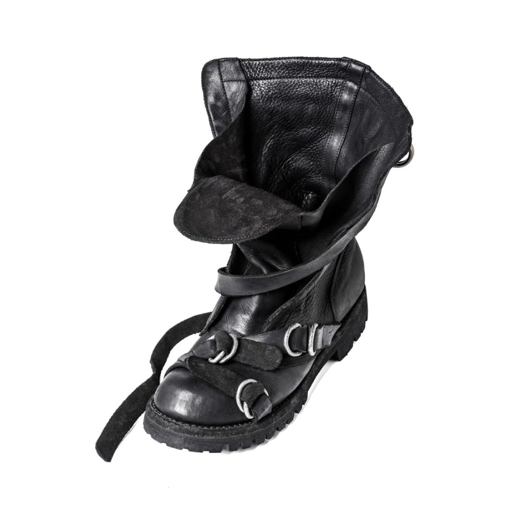 Men's Leather Motorcycle Boots - đánh giá và giá Leather Classic Strap